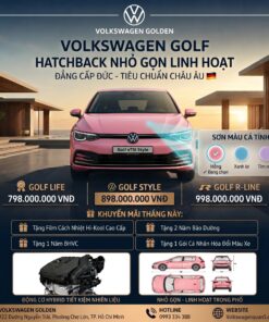 Giá xe Volkswagen golf và ưu đãi tháng 6